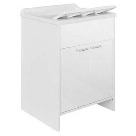 évier avec armoire en pvc avec table