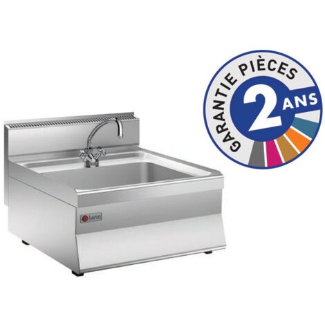 Evier avec robinetterie et bac de 400 x 500 mm - Gamme 650 - Baron