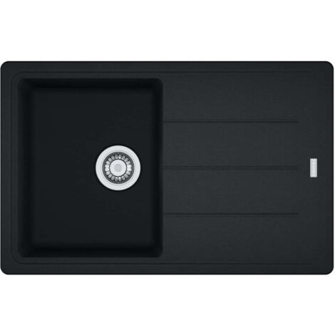 Évier Basis Fragranit BFG 611-78 - onyx - manuel - 780 x 500 x 200 mm (sous-meuble 45 cm) - Franke