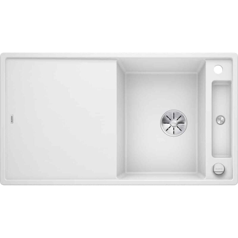 Blanco - Evier Axia iii 5S Silgranit - 000000 - Accessoire : Planche en frêne