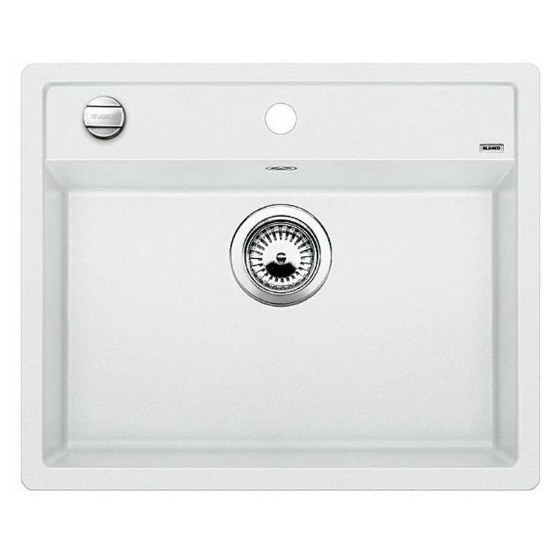 Blanco Dalago 6 - Évier en Silgranit, 62x51 cm, avec commande du vidage, blanc 514199