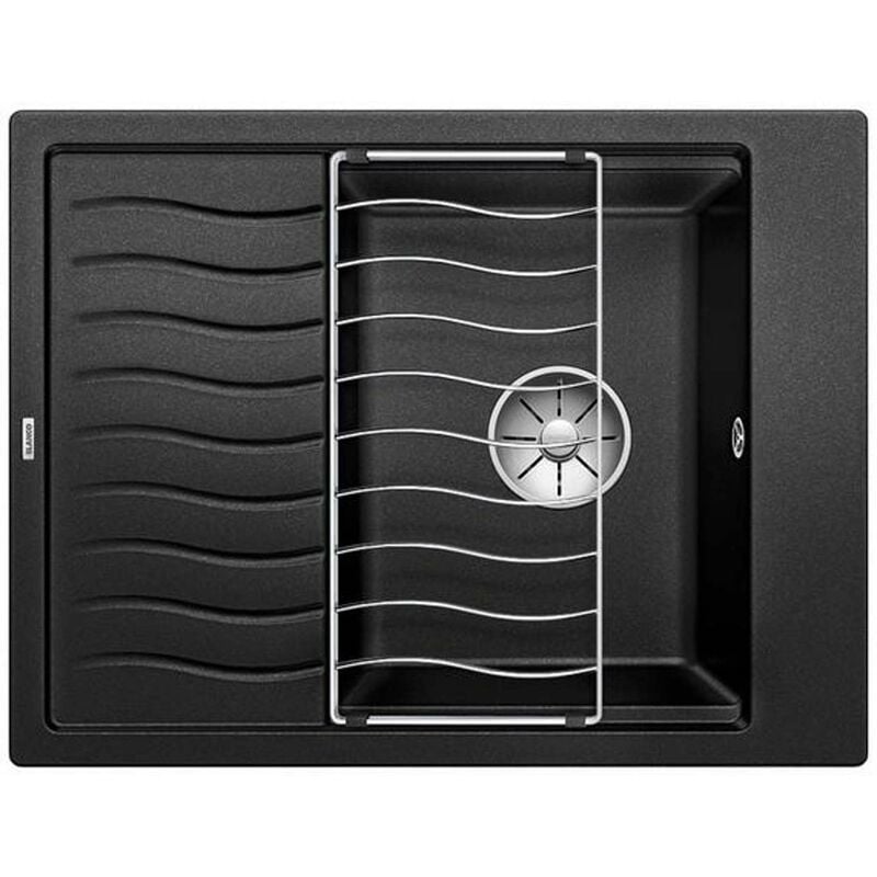 Blanco - Elon 45 - Évier en silgranit, 65x50 cm, noir 525880