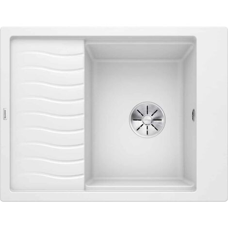 Evier Blanco Elon 45S Silgranit - Blanc - Vidage : Automatique