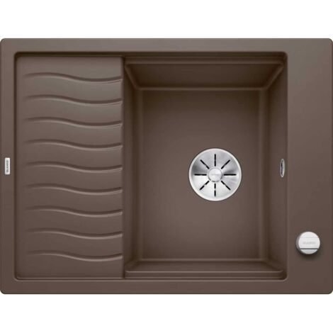Evier Blanco Elon 45S Silgranit - CAFE - Vidage : Automatique