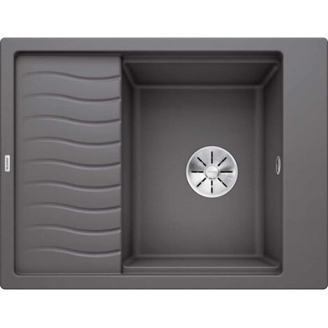 Evier Blanco Elon 45S Silgranit - Gris Rocher - Vidage : Automatique