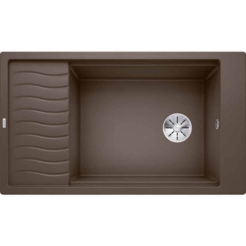 Blanco - Evier Elon xl 8S Silgranit - cafe - Vidage : Manuel