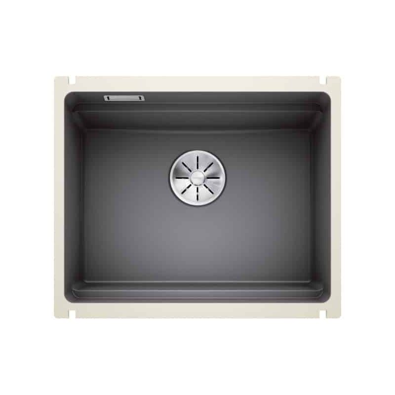 Evier Etagon 500-U Ceram - Basalte - Blanco