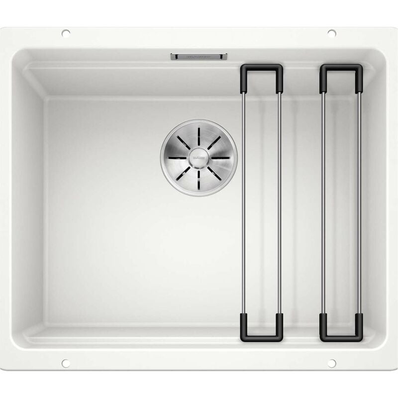 Blanco - Etagon 500 - Évier en Silgranit, 53x46 cm, avec rails, blanc 522231