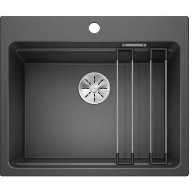 Blanco - Etagon 6 - Évier en silgranit, 60x51 cm, avec rails, anthracite 524539