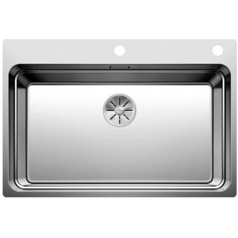 Evier Blanco Etagon 700-IF/A Inox InFino - Inox Lisse