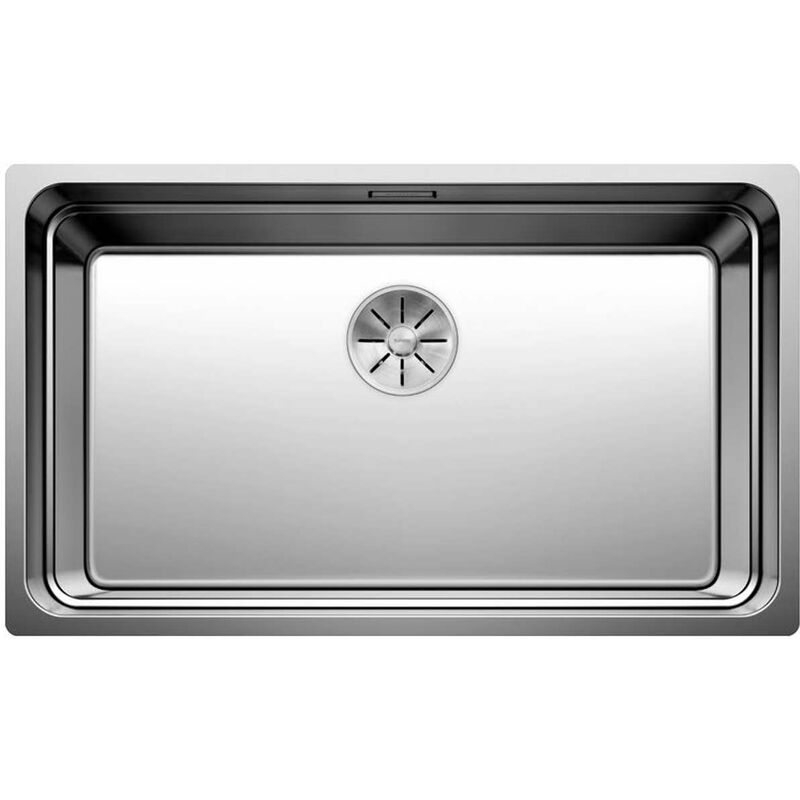 Blanco Edelstahlspüle "ETAGON 700-U" 1 Stk. tlg. zum wechselseitigen Einbau geeignet, inklusive 2 ETAGON-Schienen