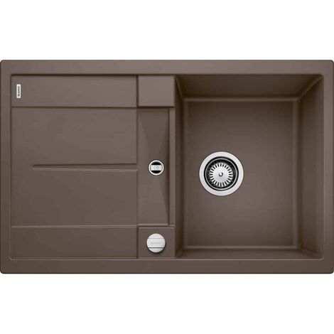 Evier Blanco Metra 45S Silgranit - CAFE - Vidage : Manuel
