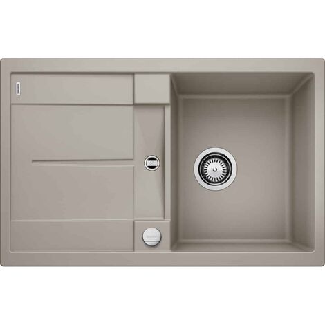 Evier Blanco Metra 45S Silgranit - TARTUFO - Vidage : Manuel