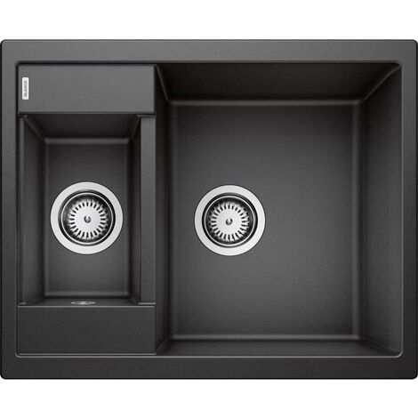 Evier Blanco Metra 6 Silgranit - ANTHRACITE - Vidage : Automatique