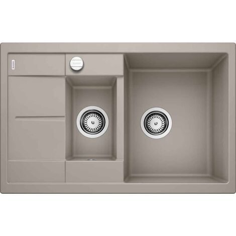 Evier Blanco Metra 6S Compact Silgranit - TARTUFO - Vidage : Automatique