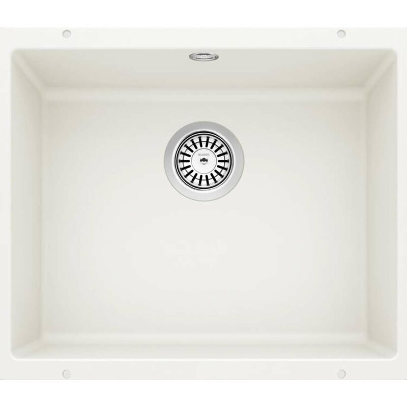 BLANCO Evier sous plan Rotan 500-U, Silgranit, Blanc, 523076