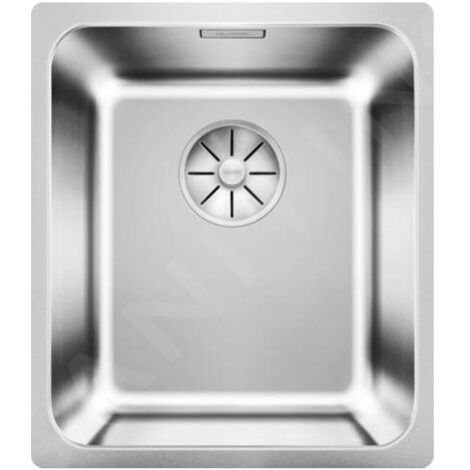 Evier Blanco Solis 340-IF Inox InFino - Inox Brossé