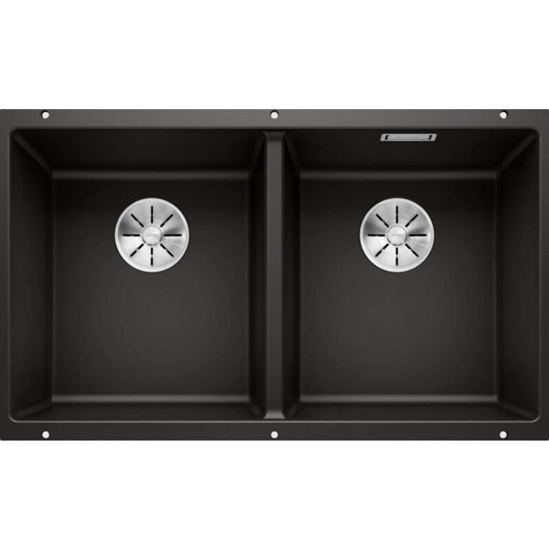 Evier Subline 350/350-U Silgranit - Noir - Blanco