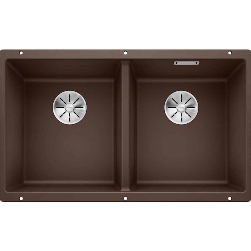 Evier Subline 350/350-U Silgranit - Cafe - Blanco