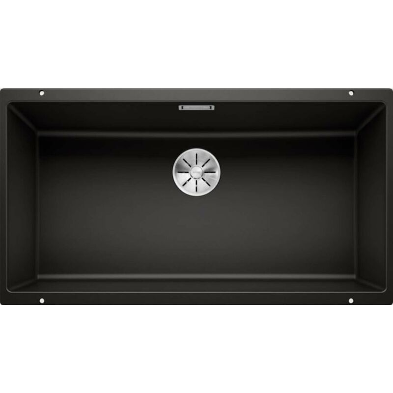 Blanco Subline 800 - Évier en silgranit, 83x46 cm, noir 526005