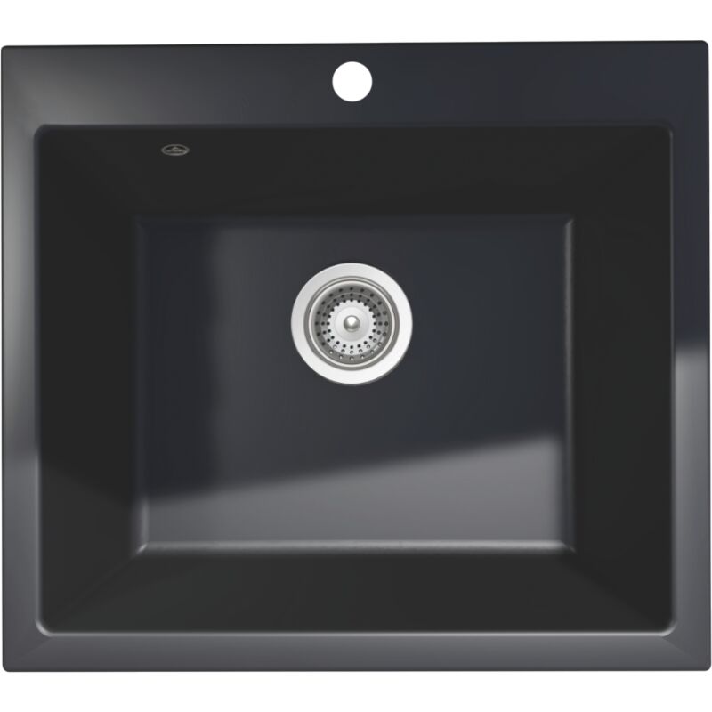 Chambord - vier céramique noir brillant felix 1 bac 600x510 mm