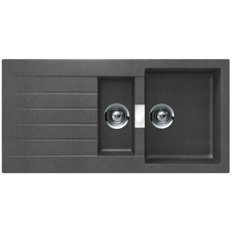 Js Schock - Evier de cuisine SIGNUS 1.5 Cuve Cristadur Stone