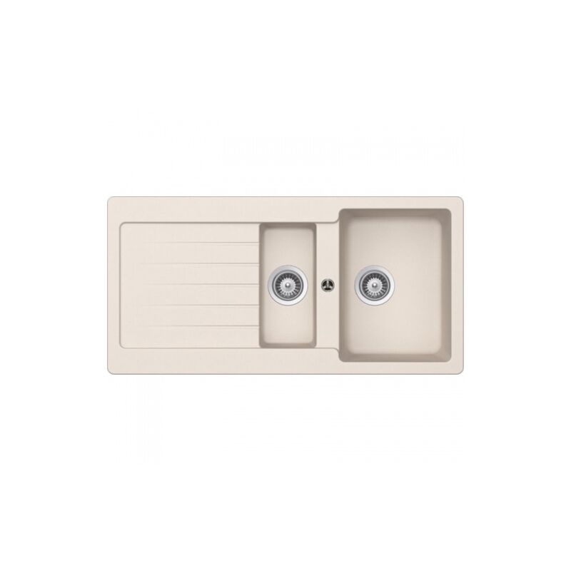 Js Schock - Évier de cuisine Typos 1.5 cuve EV5111 Everest*