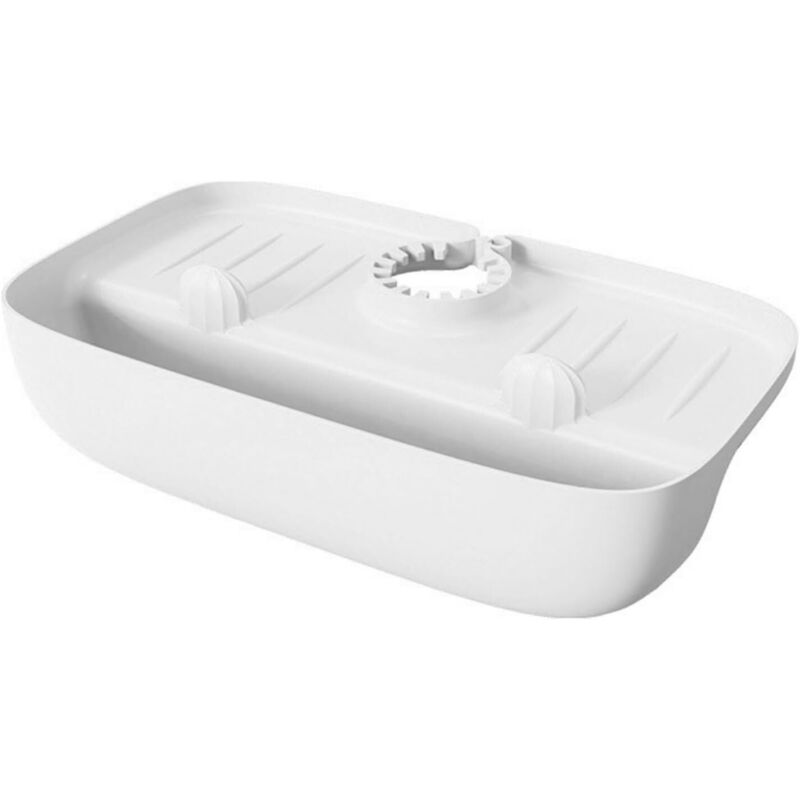 Évier Cuisine Accessoire Salle Bain Robuste PP Matériaux Robinets Gardes D'éclaboussures avec des Organisateurs Chiffons D'éponges Utilisés