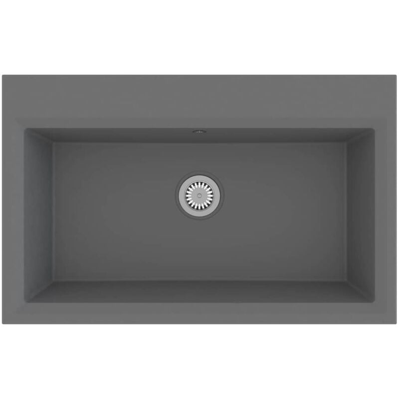 Vidaxl - vier de cuisine Gris 790x500x193 mm Granit