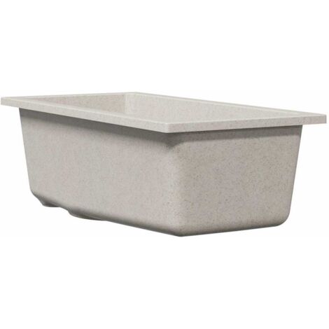 Évier de cuisine Beige 21 x 44 x 14 cm Granite CFW653693