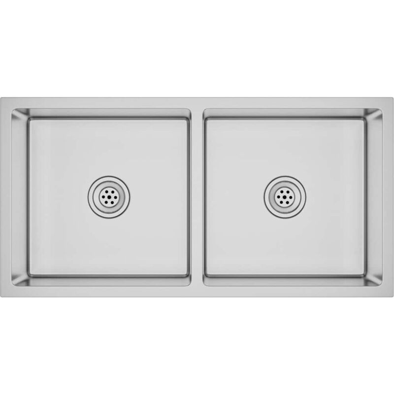 Vier de cuisine fait main Acier inoxydable Vidaxl