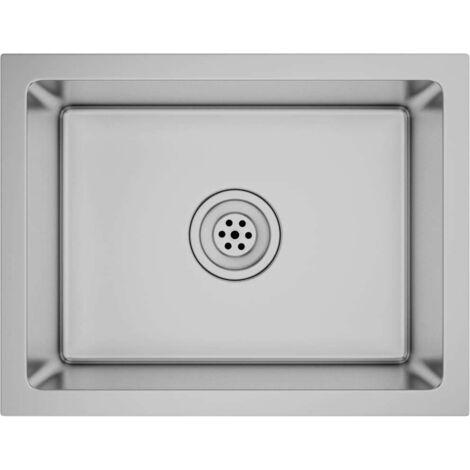 Évier de cuisine, fait main Bac Évier Équipement de Cuisine, Acier inoxydable OIB3455E