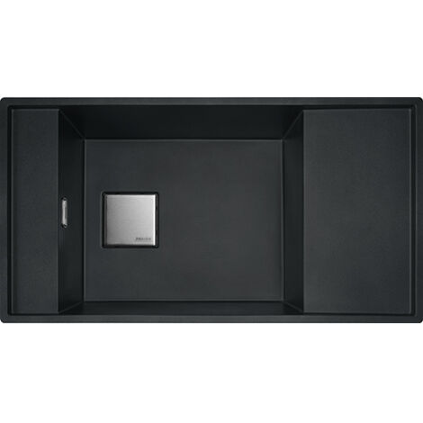 Évier de cuisine Frames Fragranit+ FSG 611-88 - 877x495x195 mm - Onyx - Sous-meuble 60 cm - Franke