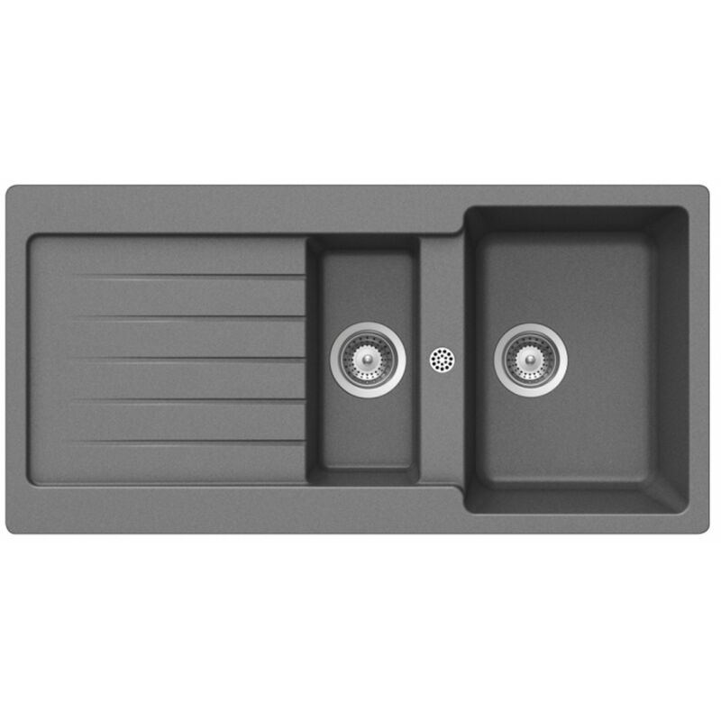 JS - Evier Cristalite schock typos EV5111 Croma 022 métallisé