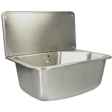 Evier de vidage en inox Leon