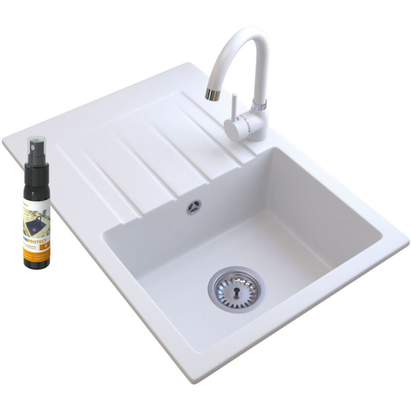 Granitan - vier en granit avec robinetterie