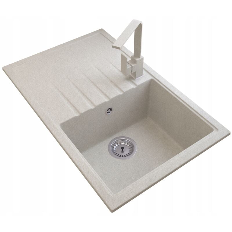 Évier En Granit Grand Bol Ensemble De Cuisine