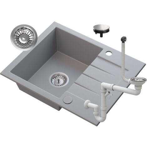 Évier en Granit TINOS Granitan avec Égouttoir 1pc