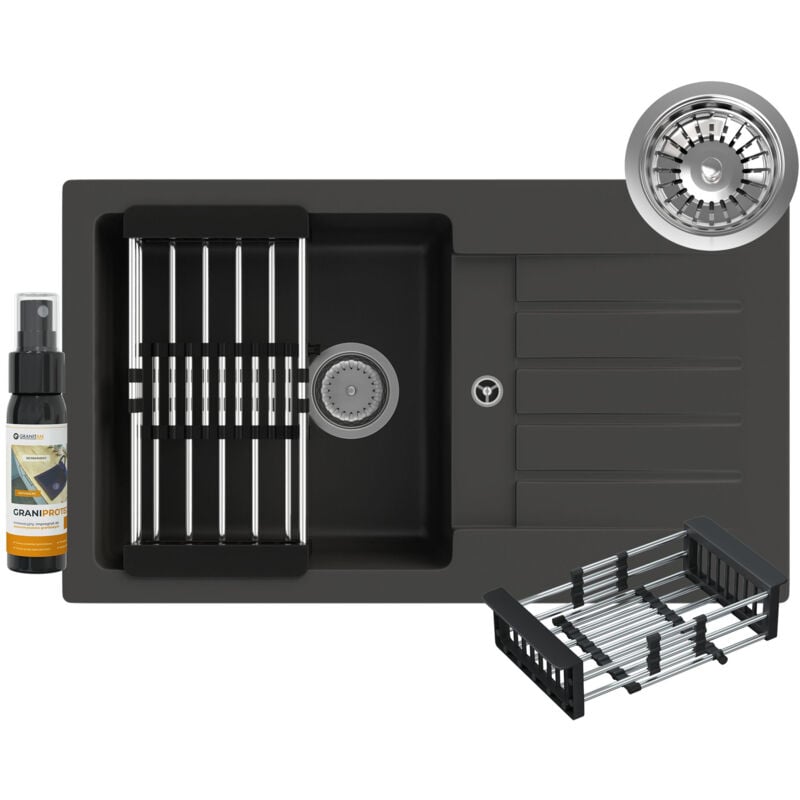 Vier en granit trix one-bowl