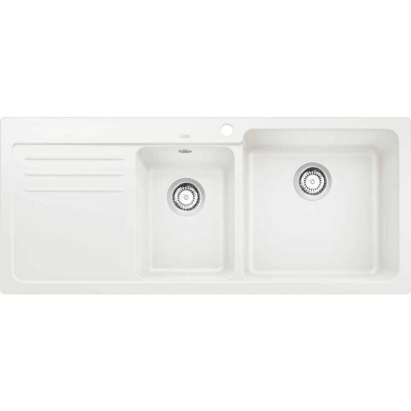 Blanco - Evier Naya 8S Silgranit - 000000 - Egouttoir a gauche