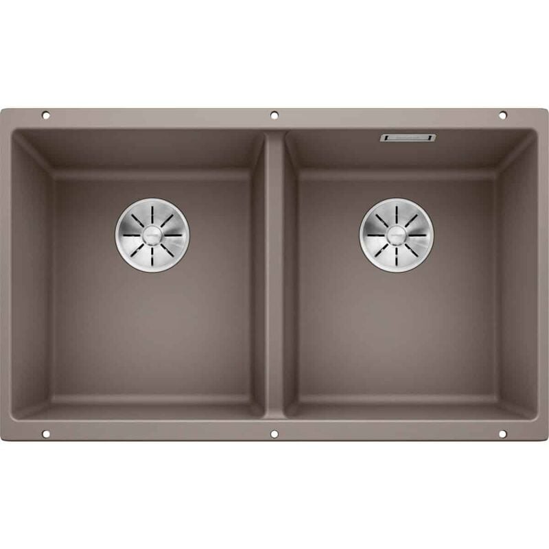 Evier Blanco Subline 350/350-U Silgranit - 000000