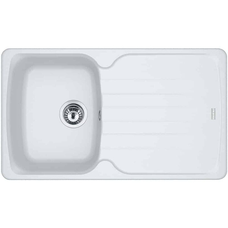 Evier Franke Antea Fragranit+ AZG611-86 - Blanc Artic (moucheté)