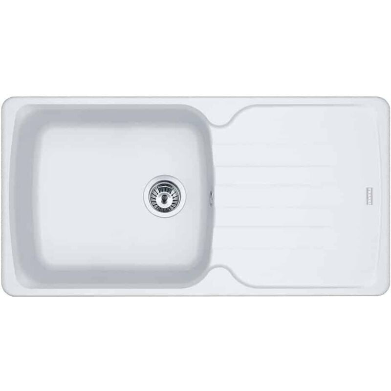 Evier Franke Antea Fragranit+ AZG611-XL - Blanc Artic (moucheté)