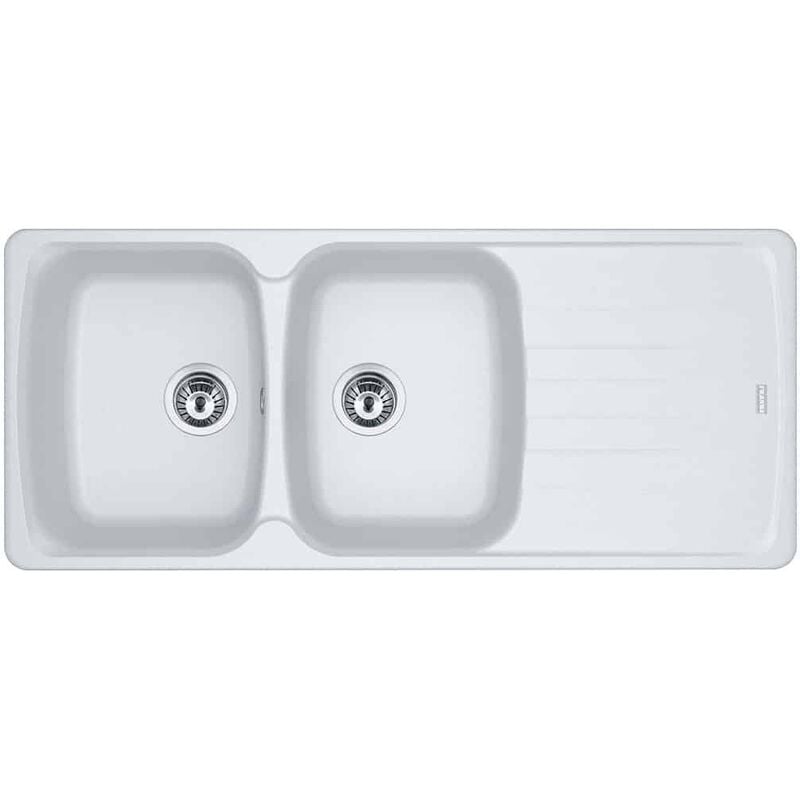 Evier Franke Antea Fragranit+ AZG621 - Blanc Artic (moucheté)