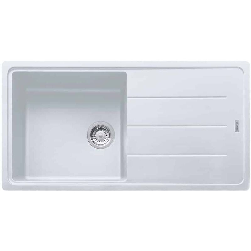 Evier Franke Basis Fragranit+ BFG611-XL - Blanc Artic (moucheté)