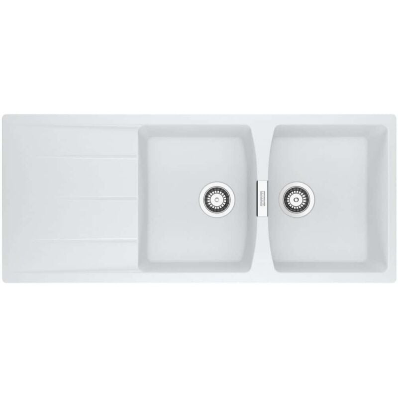 Evier Franke Centro Fragranit+ CNG621 Auto - Blanc Artic (moucheté)