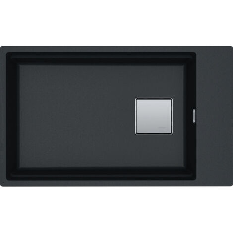 Evier Franke Kubus 2.0 Fragranit+ KNG110-62 - Onyx - Vidage : Manuel