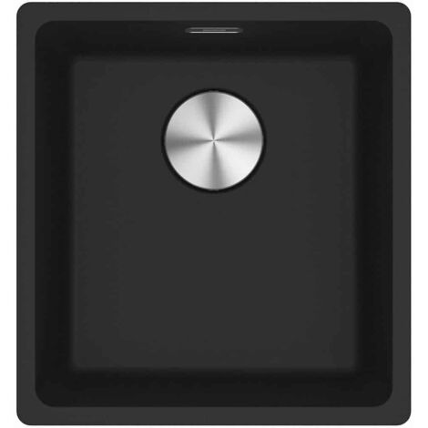 Evier Franke Maris Fragranit+ MRG110-37 - Noir Mat - Vidage : Automatique
