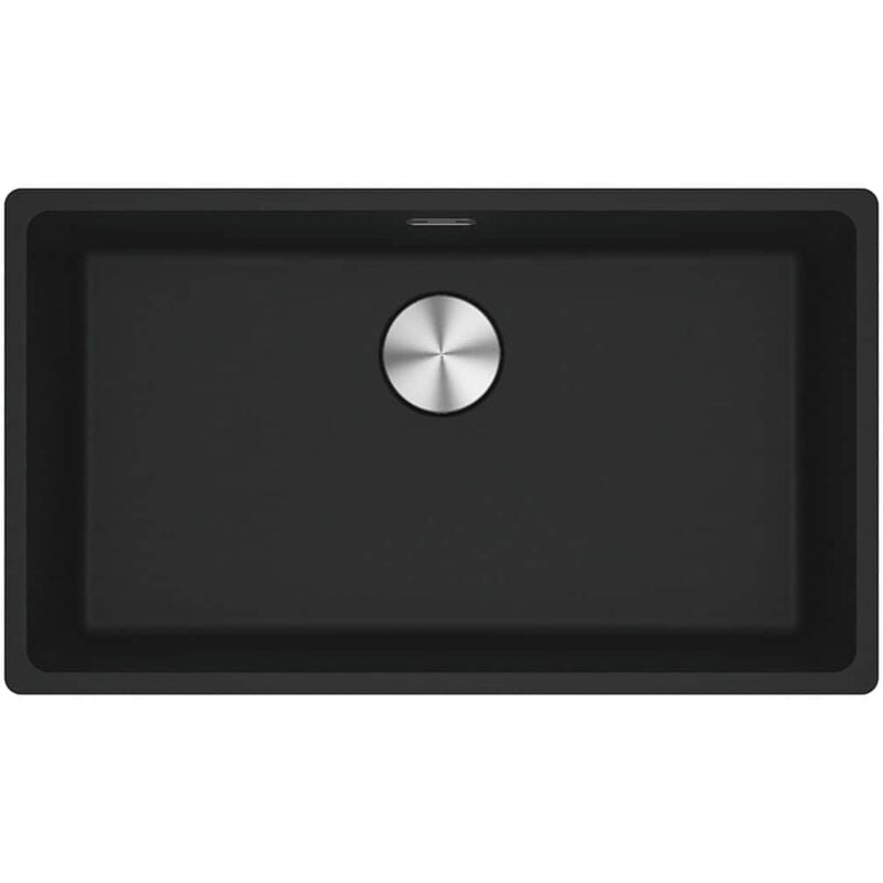 Evier Franke Maris Fragranit+ MRG110-72 - Noir Mat - Vidage : Manuel