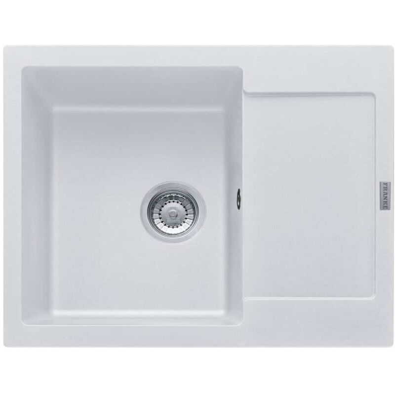 Evier Franke Maris Fragranit+ MRG611-62 - Blanc Artic (moucheté)